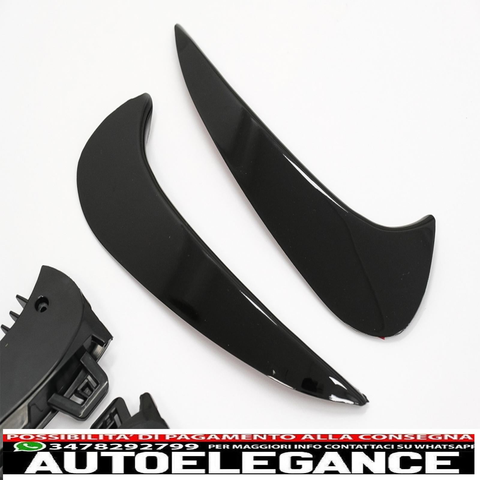 Alette aerodinamiche per paraurti posteriore, alette laterali flics, adatte per mercedes gla suv h247 (2020-up) sport line piano nero AUTOELEGANCERICAMBI