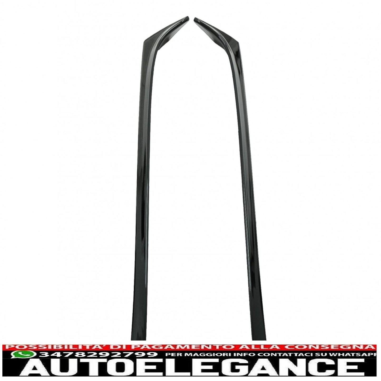 Rear Window Wing Spoiler Suitable for VW Golf 7 &amp; 7.5 (2012-2020) GTI Piano Black Design