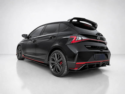 👉Prolunga Tappo Spoiler Tetto Hyundai i20 N MK3 2020- Nero Lucido ABS👈