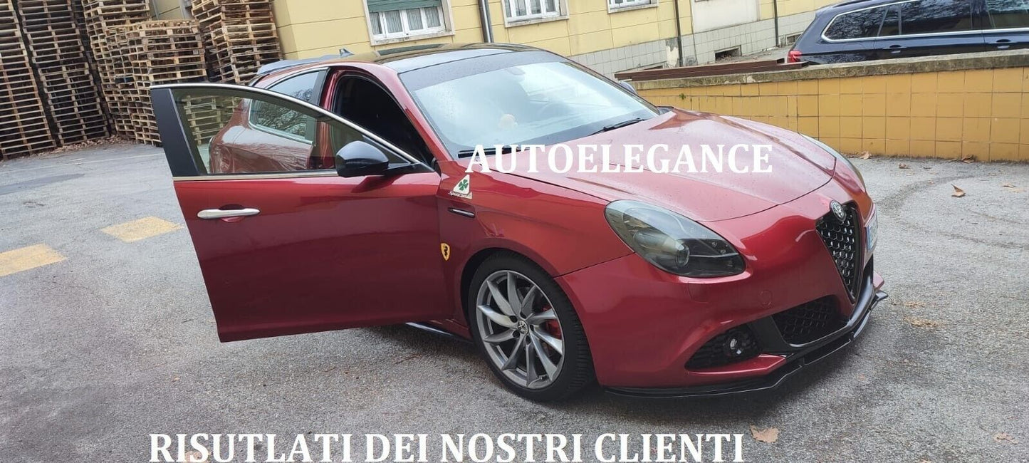 ALFA ROMEO GIULIETTA LIP SPOILER UNDER FRONT BUMPER ABS SPLITTER 0274