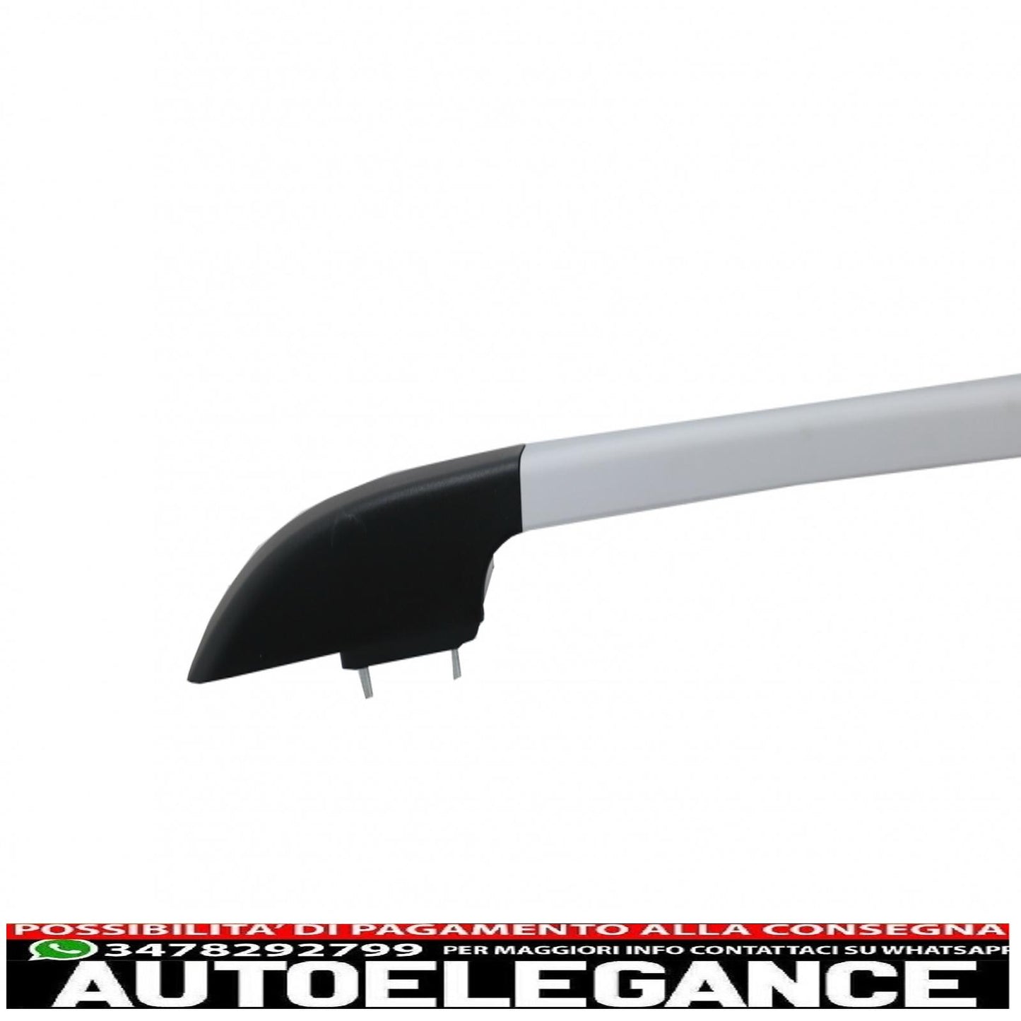 Roof Rack Suitable for Ford Ranger T6 T7 T8 Double Cab (2012-2020) Silver