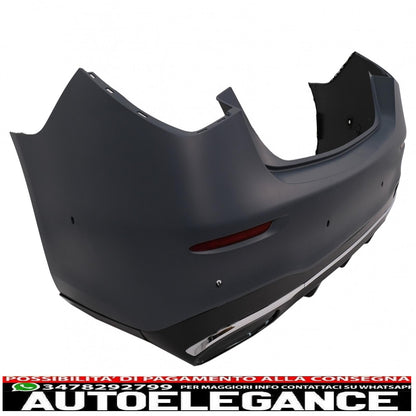Rear bumper suitable for mercedes s class w223 v223 (2020-up) sport line design 