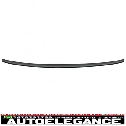 trunk spoiler suitable for audi a5 f5 sportback (2017-up) piano black 