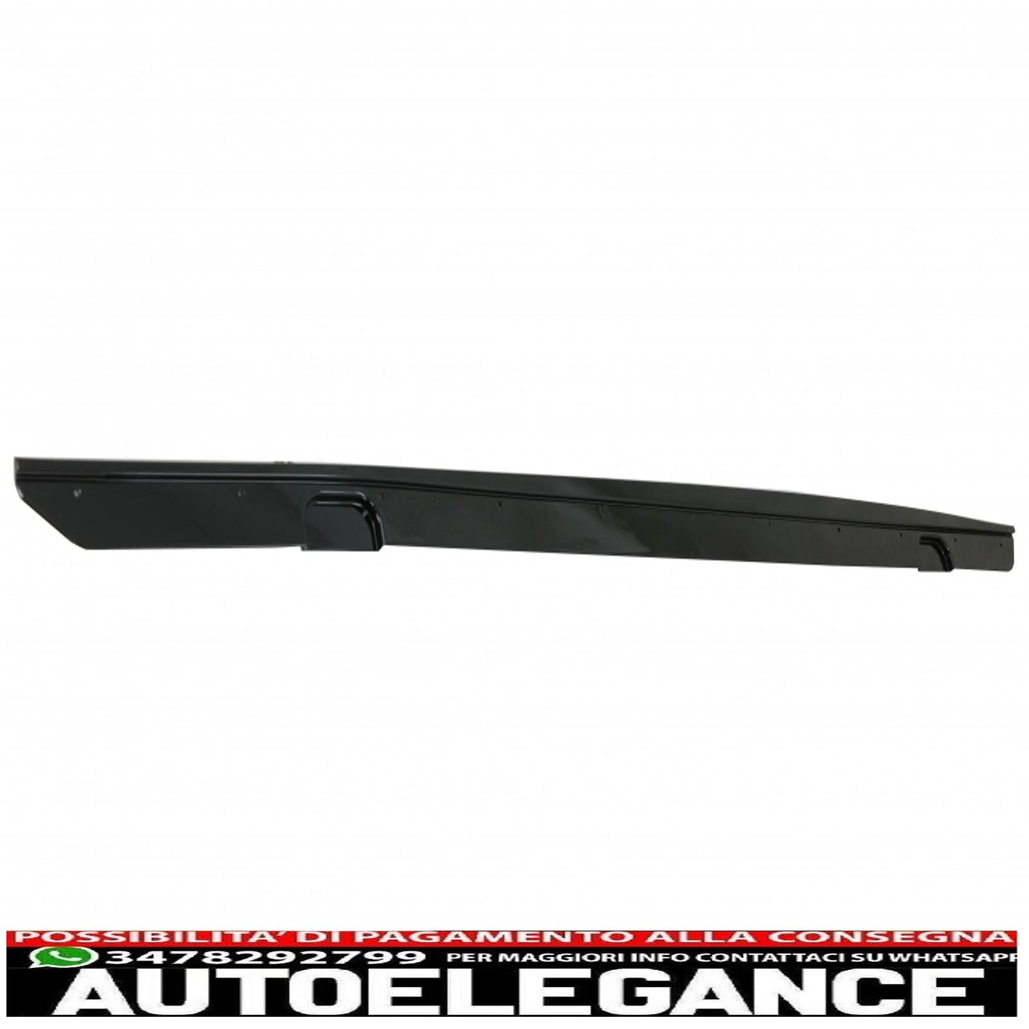 Side Skirts Lip Extensions Additional Fits For BMW 2 Series F22 F23 Coupe Convertible (2014 Onwards) M-Performance Look Piano Black