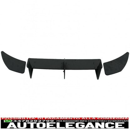 estensione paraurti posteriore per diffusore e splitter laterali adatta per vw golf 7 vii r (2013-2016)