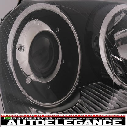 xenon look right headlights suitable for vw golf 5 v mk5 (2003-2007) jetta (2005-2010) gti r32 chrome edition 