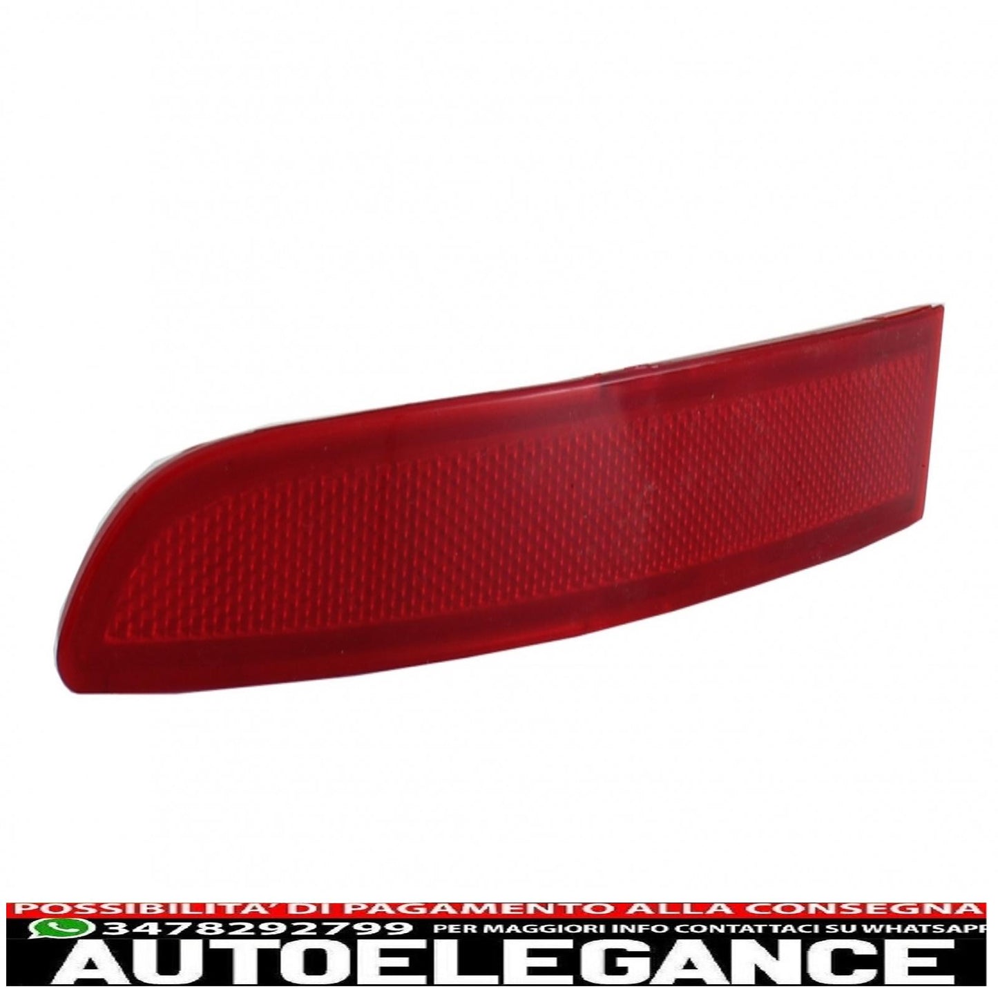 Catarifrangente paraurti posteriore adatto per vw golf 5 v (2003-2007) r32 look AUTOELEGANCERICAMBI