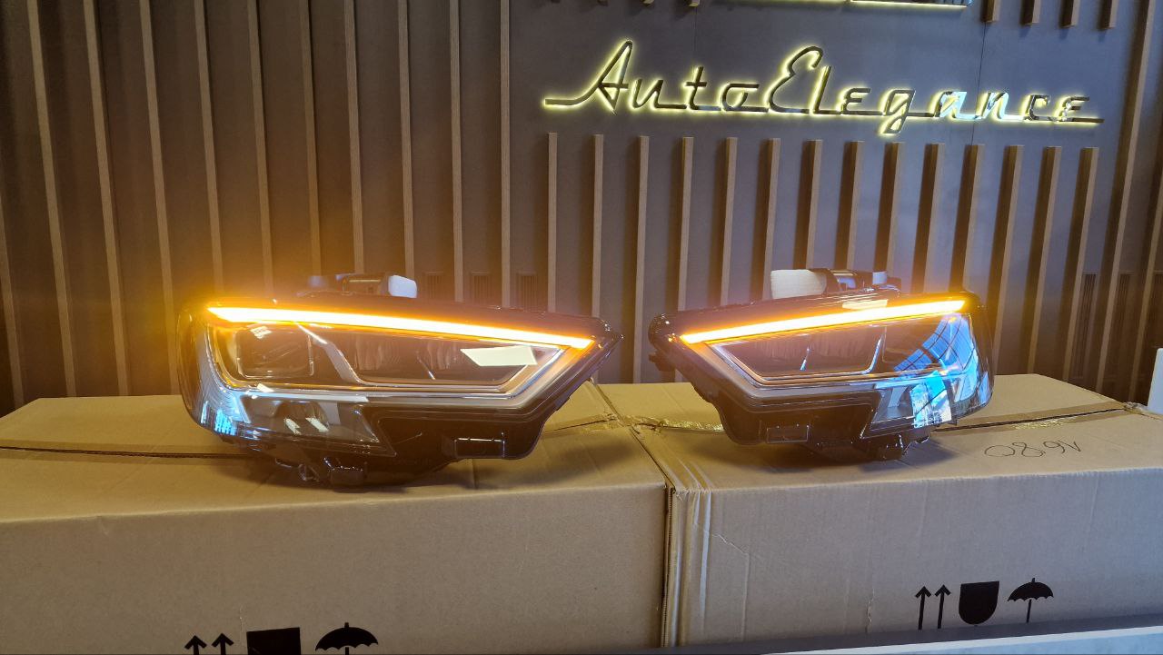 FARI ANTERIORI ADATTI PER AUDI A3 8V 2016-2020 FULL LED PER XENON DI SERIE