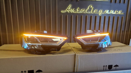 FARI ANTERIORI ADATTI PER AUDI A3 8V 2016-2020 FULL LED PER XENON DI SERIE