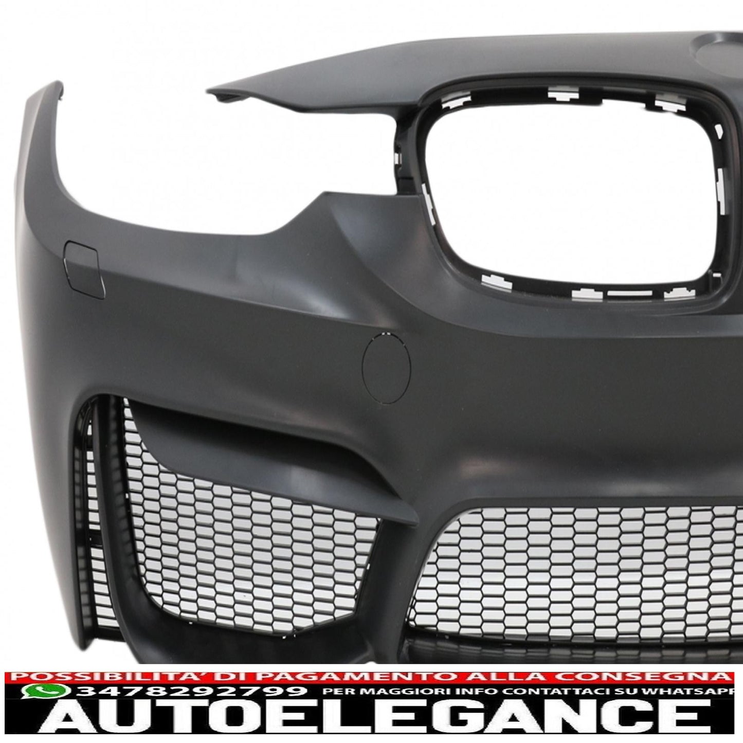 paraurti anteriore adatto per bmw serie 3 f30 f31 (2011-2019) design m3