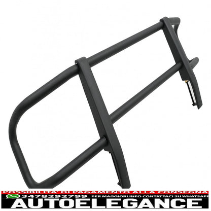 Bullbar adatto per mercedes classe g w463 (1989-2018) nero solo per paraurti g63 g65 AUTOELEGANCERICAMBI