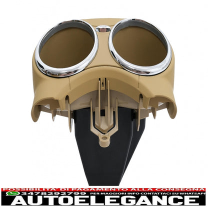 Front Double Cup Holder Suitable For Mercedes Benz CLS C219 W219 (2003-2010) Beige