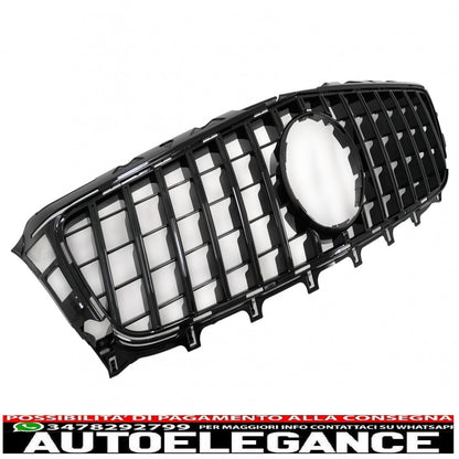 front grille suitable for mercedes cls w218 c118 (2011-2014) x218 shooting Brake (2012-2014) gt-r panamericana piano black design