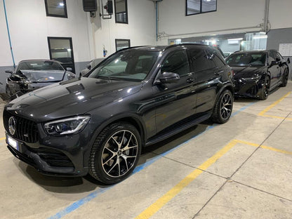 GRIGLIA ADATTA PER MERCEDES GLC NERA X253 C253 LIFT AMG 2019-2022 LOOK GT