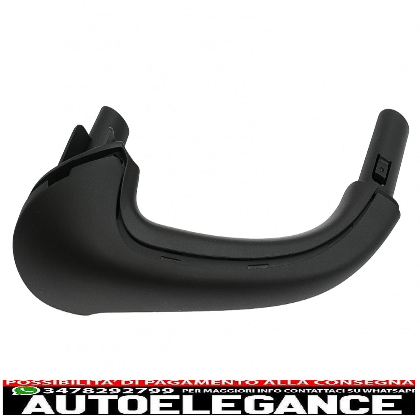 set of front interior door handles suitable for mercedes c class w203 s203 (2000-2007) black