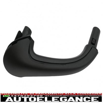 set of front interior door handles suitable for mercedes c class w203 s203 (2000-2007) black