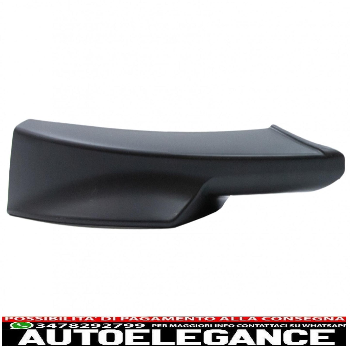 Front bumper splitter spoiler suitable for bmw 3 series e90 e91 lci (09.2008-2011) m-tech look