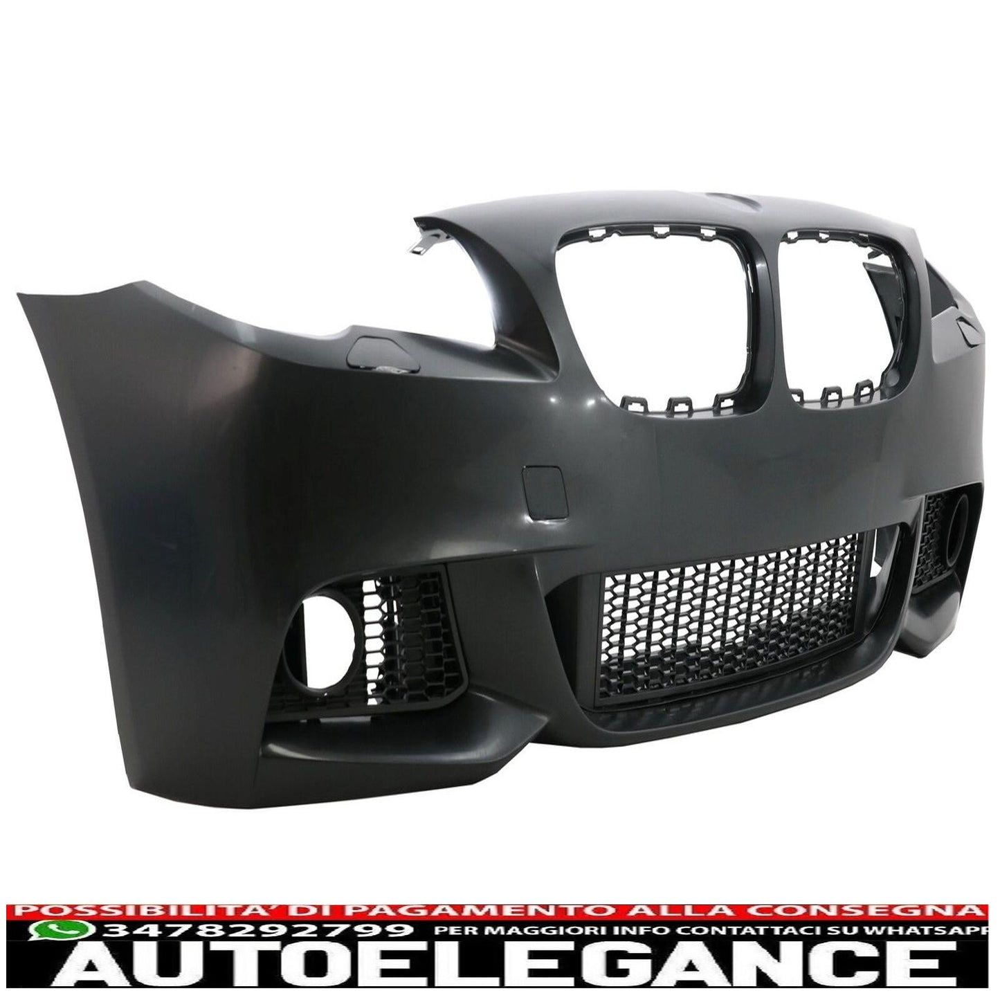 Kit carrozzeria per BMW Serie 5 F10 11-14 Paraurti Gonne M-Technik Look