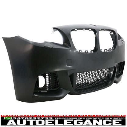 Kit carrozzeria per BMW Serie 5 F10 11-14 Paraurti Gonne M-Technik Look