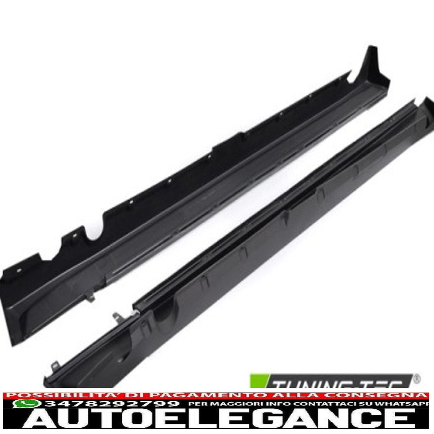 Sport side skirts suitable for mercedes w124 4d 85-93