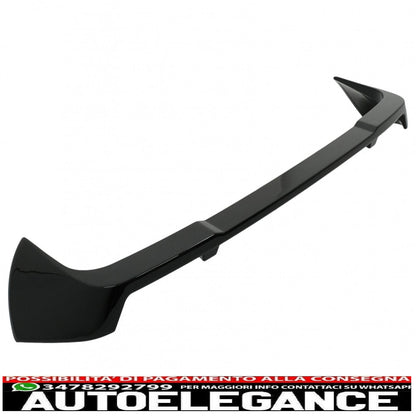 roof spoiler suitable for bmw x5 g05 (2018-up) m-tech piano black
