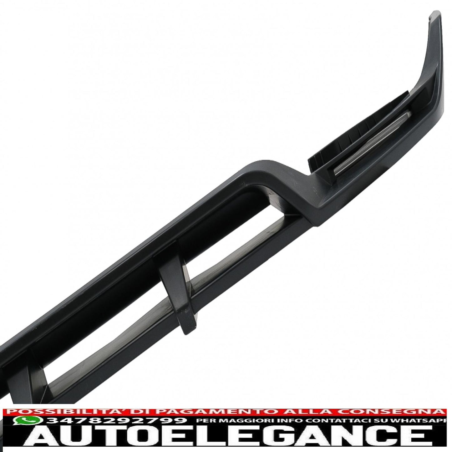Spoiler per paraurti anteriore con led drl, estensione con diffusore per paraurti posteriore, adatto per Mercedes Classe G Facelift W463 W464 (2018-up)
