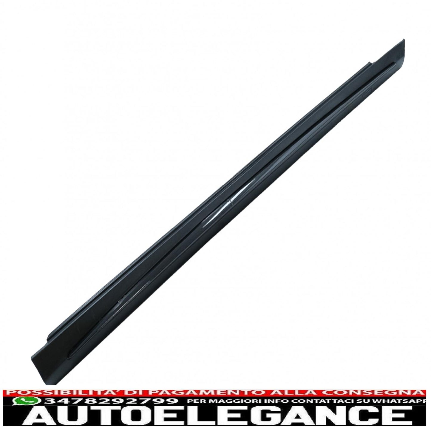 side skirts suitable for mercedes s class w222 long version (2013-2020) design s63 