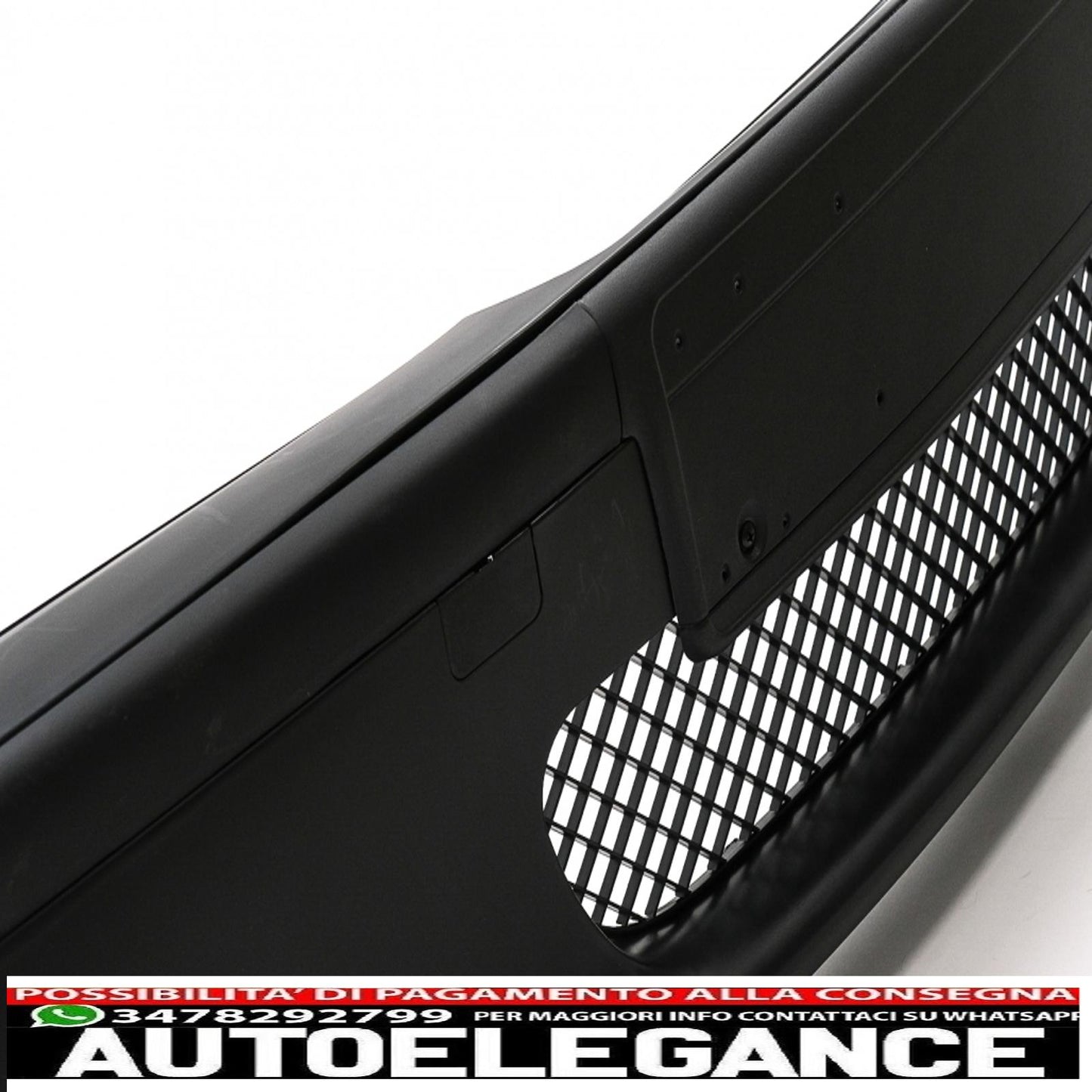 front bumper suitable for bmw 3 series e46 coupe cabrio (1999-2007) m-tech m-technik m-sport ii design