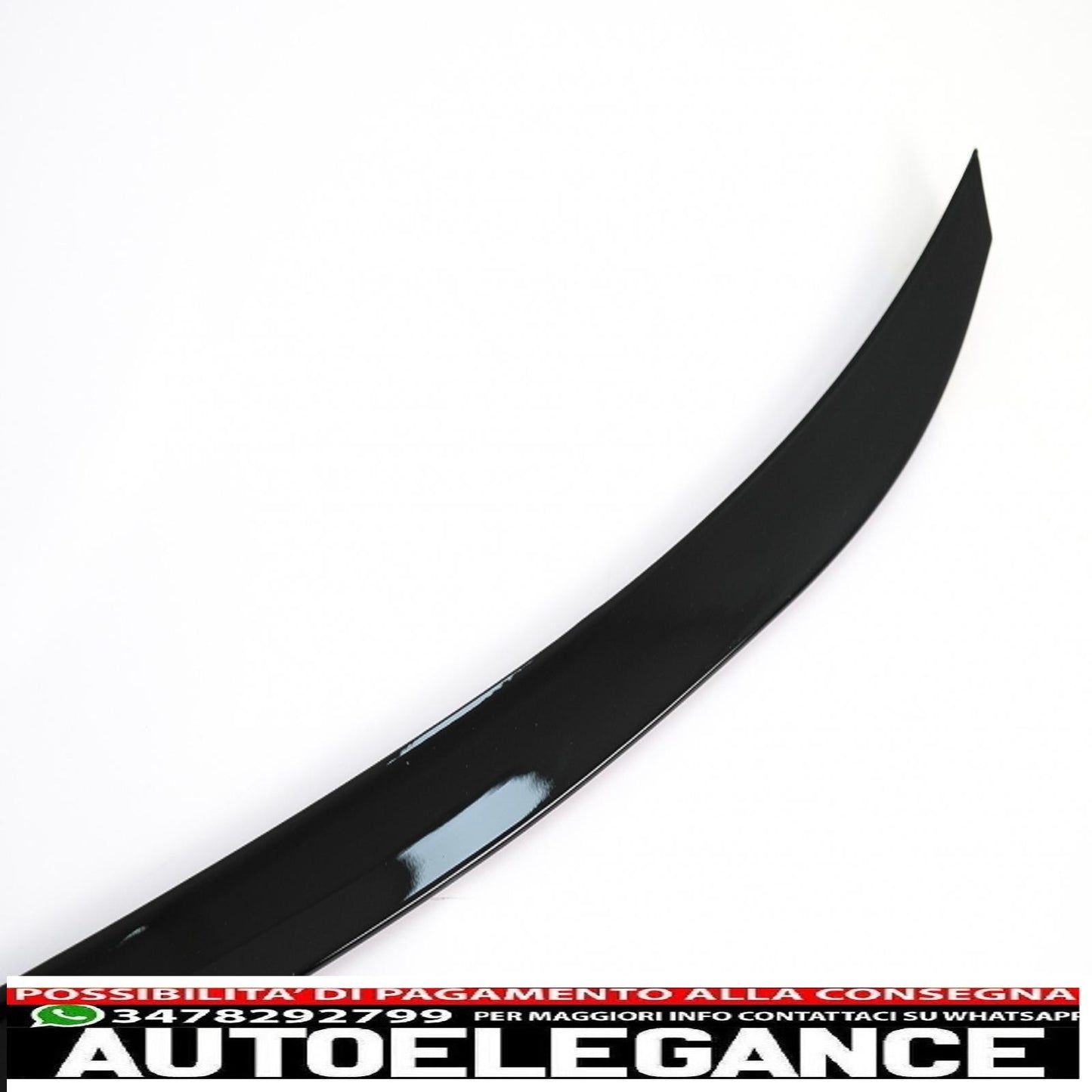 Trunk Spoiler Suitable for BMW 5 Series G30 Limousine (2017-up) M5 Design Piano Black 