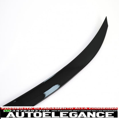 Trunk Spoiler Suitable for BMW 5 Series G30 Limousine (2017-up) M5 Design Piano Black 