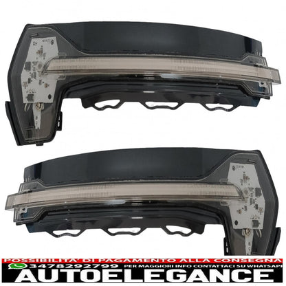 osram dynamic full led mirror turn signals ledriving dmi suitable for audi a3 s3 8v (2013-) rs3 8va (2015-) black