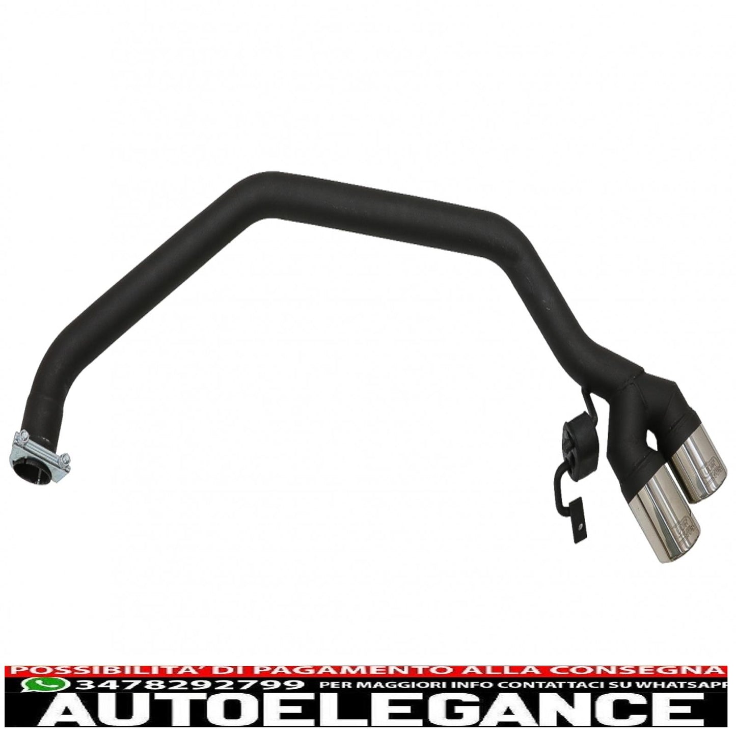exhaust system suitable for bmw 5 series f10 (2011-2016) 102-433/70rs double exhaust pipes 