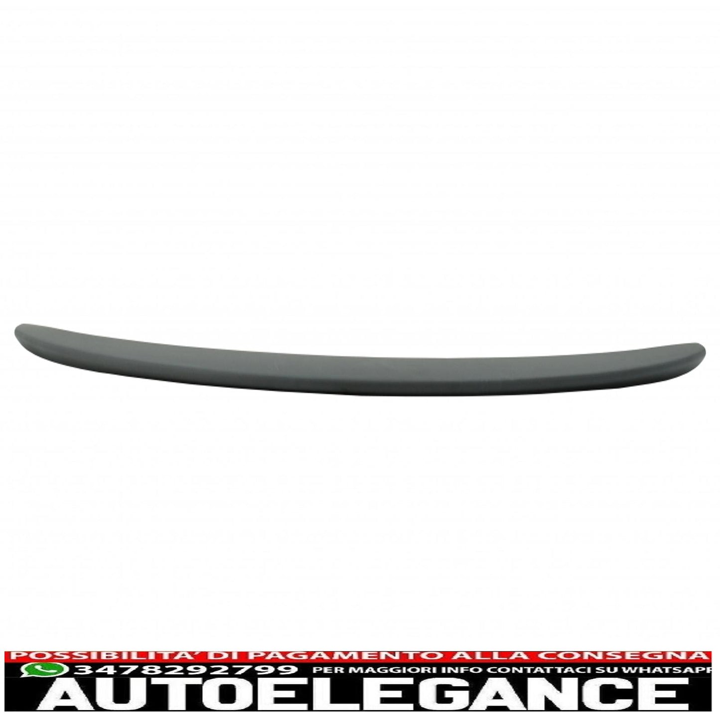 Boot Spoiler Suitable for Mercedes C-Class Coupe C205 (2014-up) Matt Black 