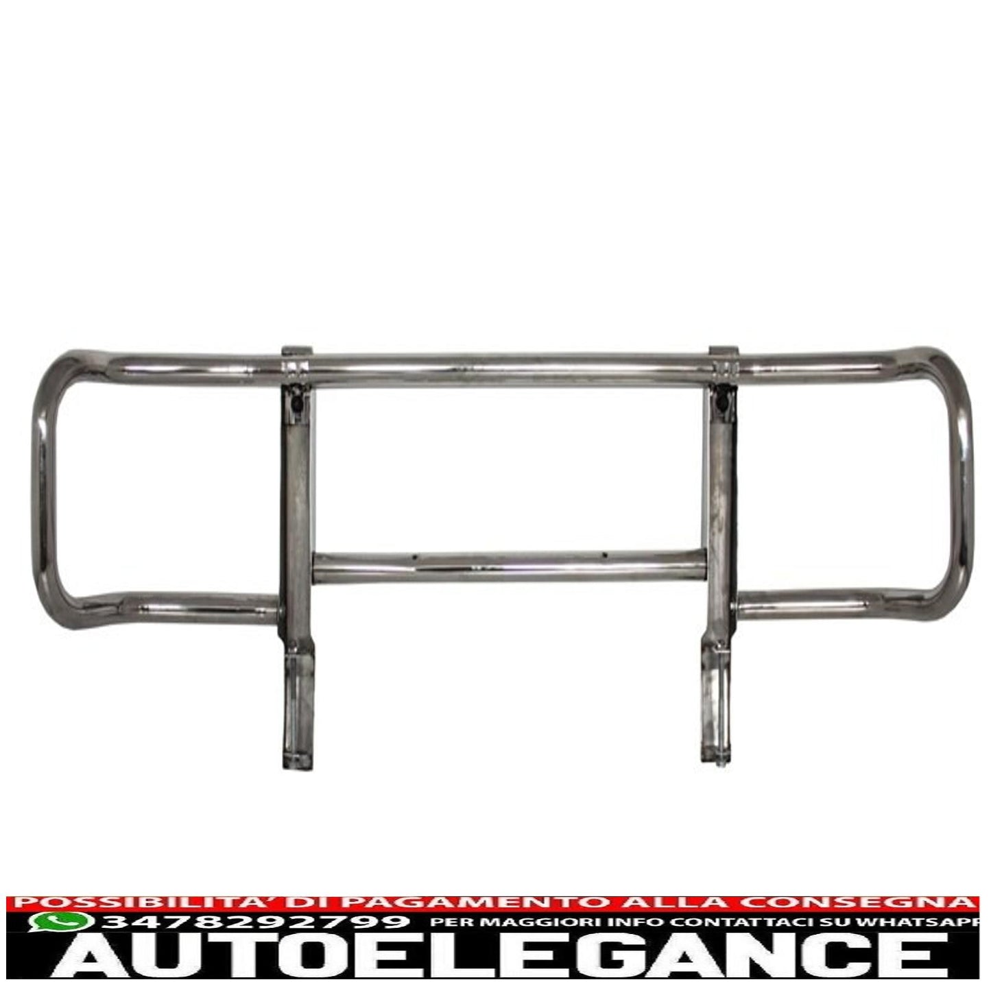 Bullbar adatto per mercedes classe g w463 (1989-2018) design g63 g65 AUTOELEGANCERICAMBI
