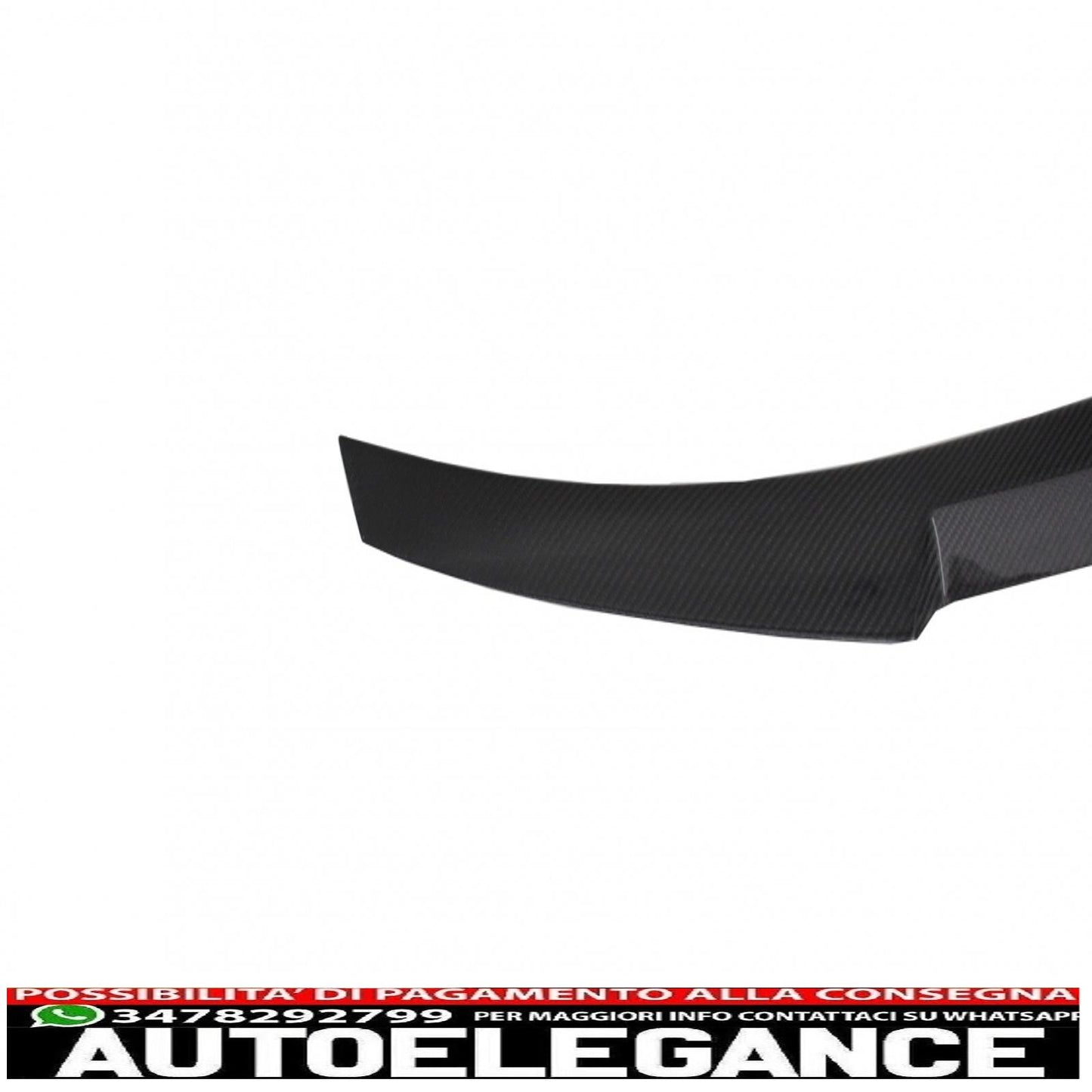 trunk spoiler suitable for bmw 4 series coupe f32 (2013-2019) m4 csl design carbon 