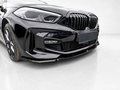 👉Splitter anteriore per BMW Serie 1 F40 M-PACK (2019-2024) ABS nero lucido👈