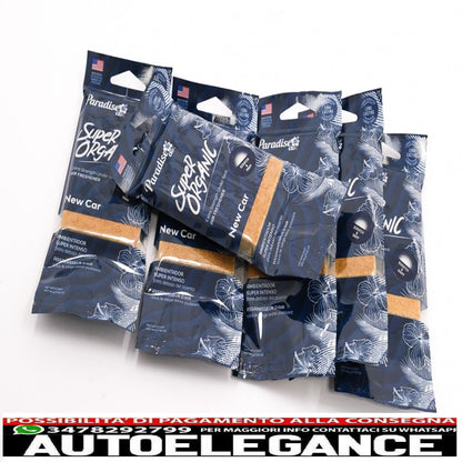paradiso dell'aria fresca super organico extra forte deodorante sotto il sedile per auto nuove