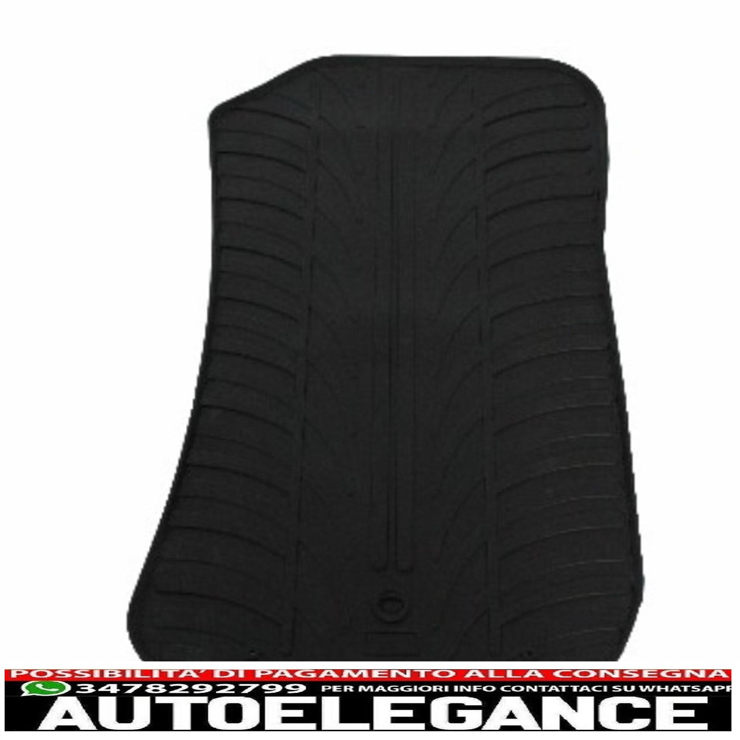 Rubber mats suitable for BMW X1 E84 (2009-2015) black