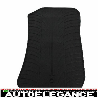 Rubber mats suitable for BMW X1 E84 (2009-2015) black