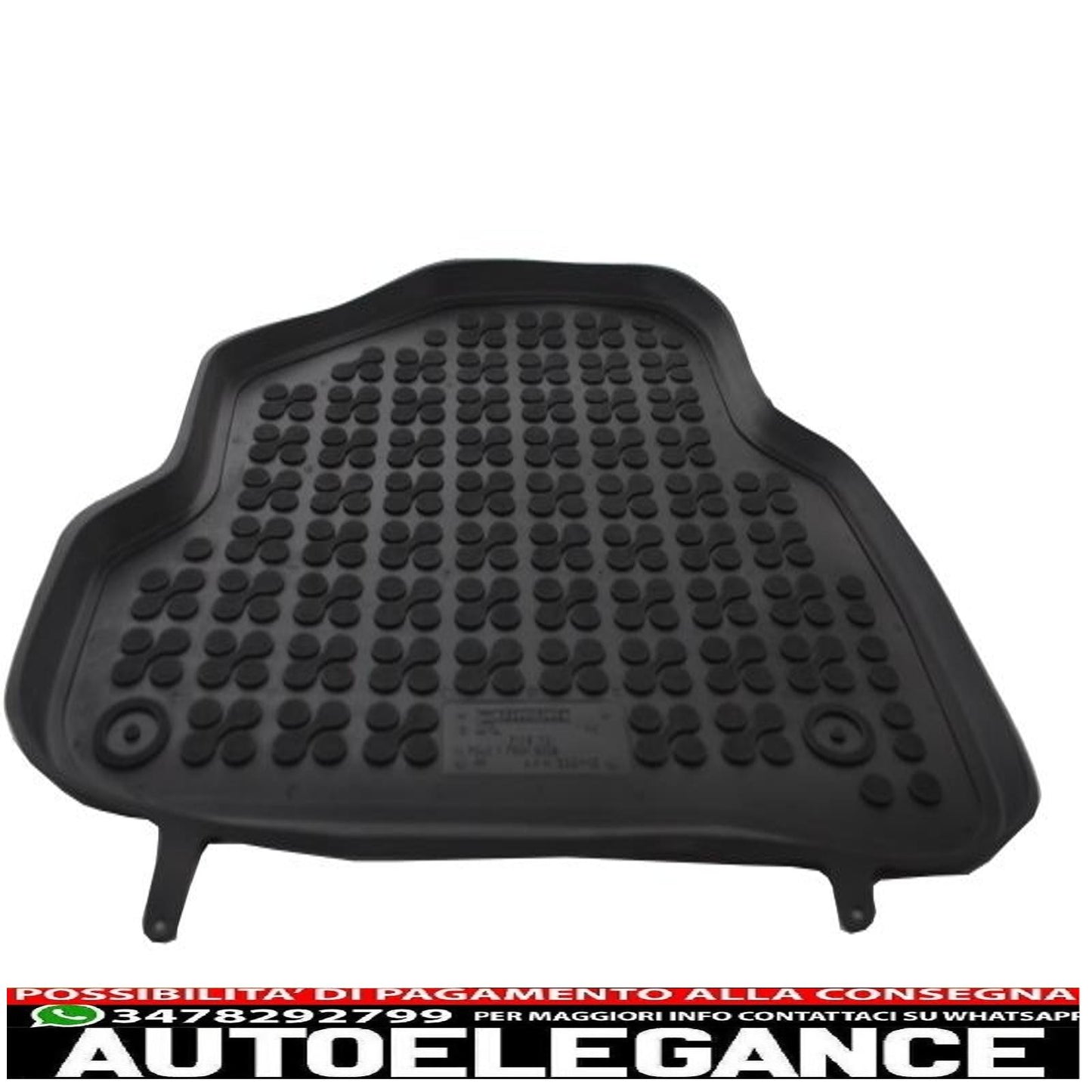Black mat suitable for vw polo v 2009