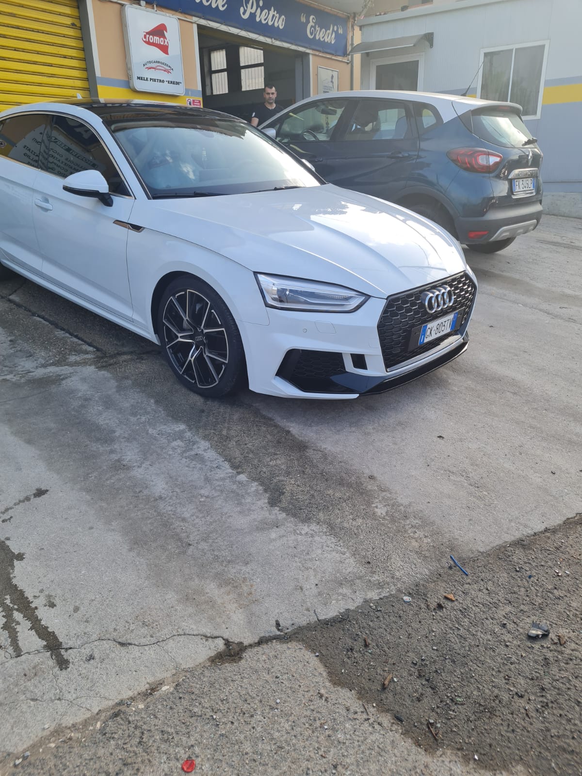 Front Bumper for Audi A5 F5 2017-2019 Quattro RS5 Look Grilles