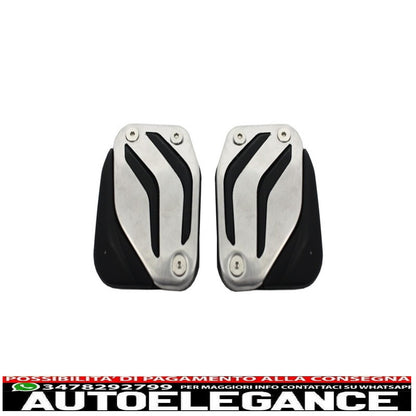 kit di pedali adatto per bmw serie 1 f20 (2011-up) 2 serie f22 (2014-up) 3 serie f30 (2011-up) 4 serie f32 (2013-up) x3 f25 (2011-up) x5 f15 (2013- in poi) x6 f16 (2016 in poi) manuale