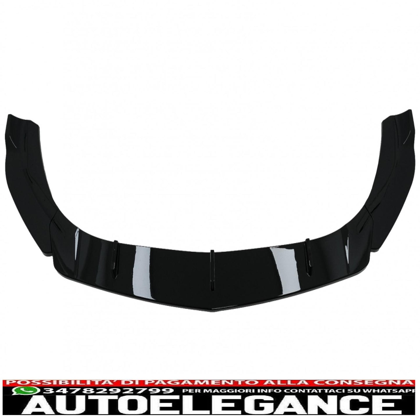 Front bumper spoiler lip suitable for mercedes a-class w177 v177 sport-line / a35 (2018-up) piano black 