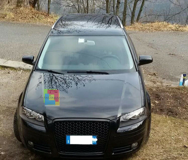⭐Radiator grille Suitable For Audi A3 05-08 RACING LOOK⭐