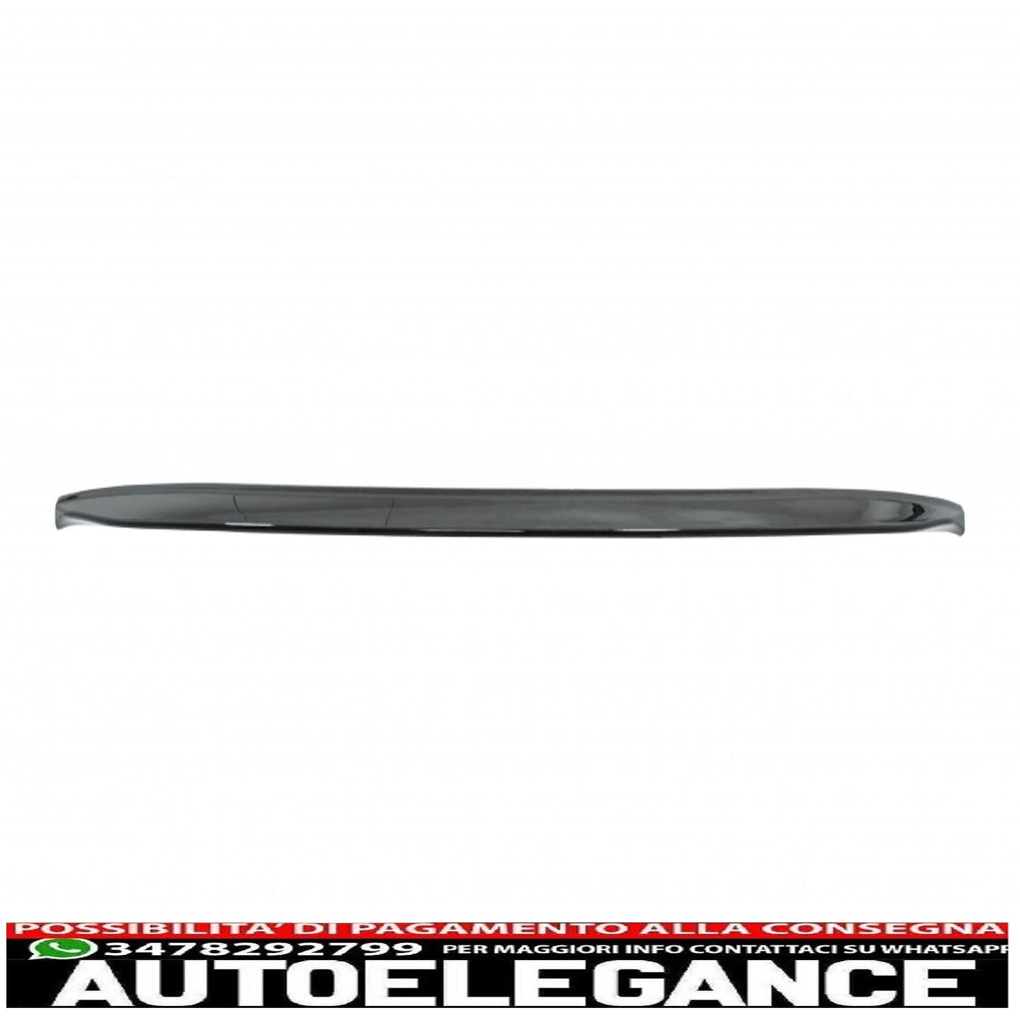 spoiler posteriore sul tetto adatto per mercedes glc x253 suv (2015-up) pianoforte nero