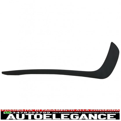 Front Bumper Splitter Wings Aerodynamic Eyebrows Suitable for Mercedes A-Class W176 (2012-08.2015) Design A45