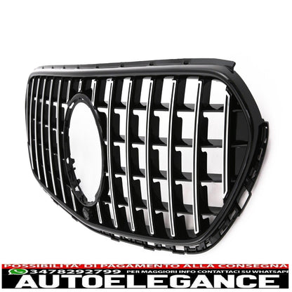 griglia radiatore sport panamericana gt adatta per mercedes x254 glc di serie...-mostra il titolo originaletesto originalesport panamericana gt grill griglia radiatore adatta per mercedes