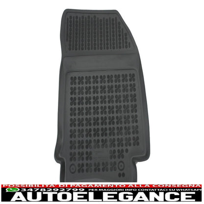 Black mat suitable for renault laguna iii 10/2007-2015