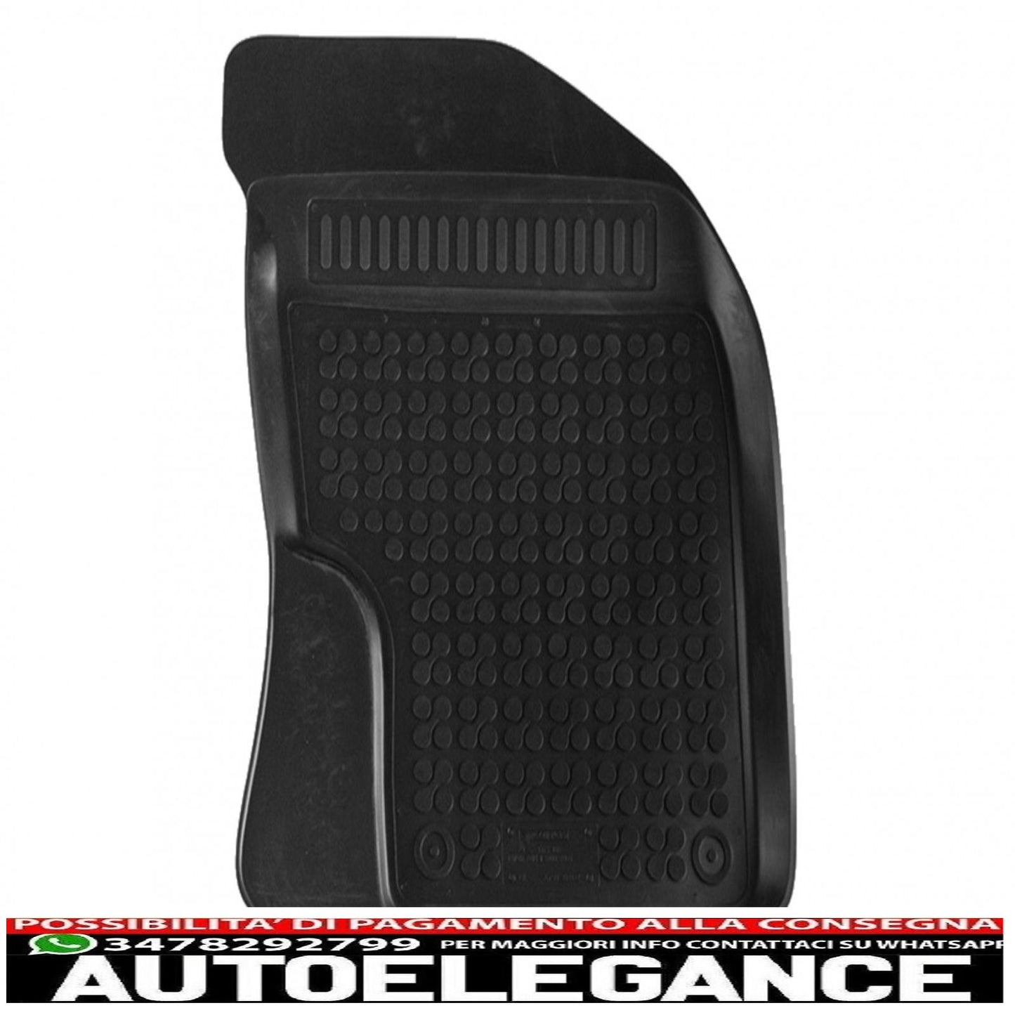 Rubber mats suitable for toyota rav4 ii facelift (2004-2005) 5 doors