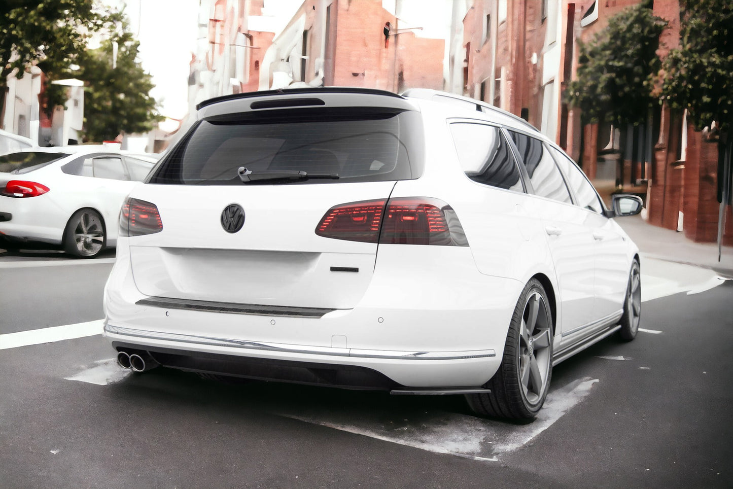 REAR SIDE SPLITTER VOLKSWAGEN PASSAT VARIANT B7 